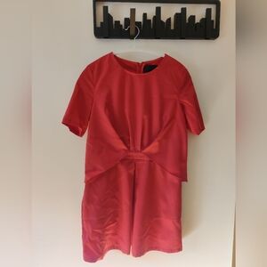 Elegant Red Women's Dress